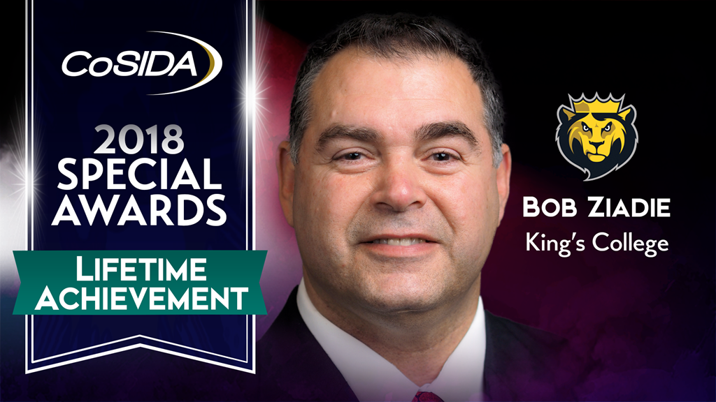 Special Awards Salute: Bob Ziadie (King's College), Lifetime Achievement Award